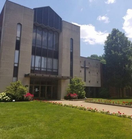 Exterior of the church